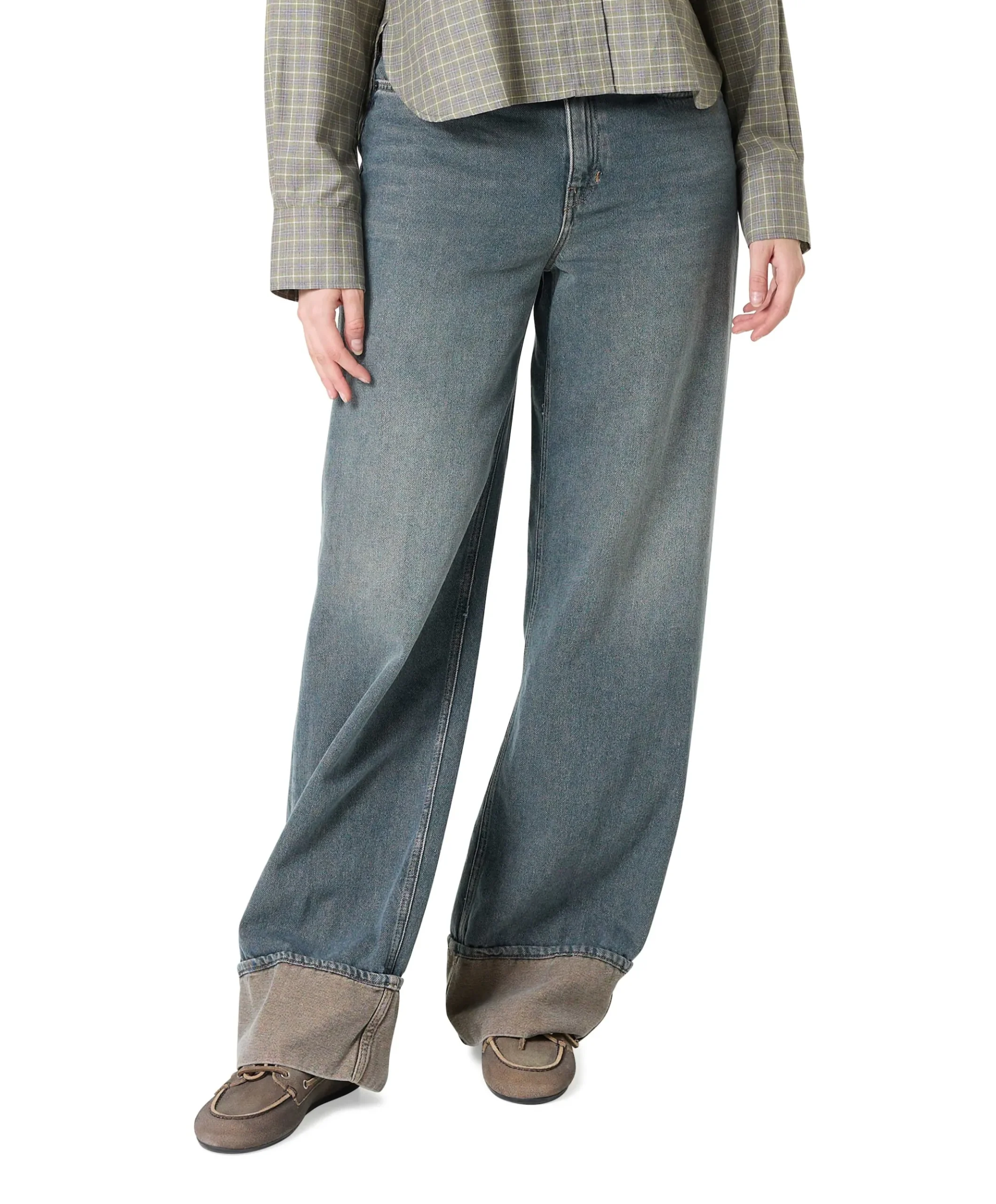 MEDLEY_1 dames pantalon blauw