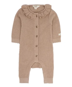 Meisjes babypakje beige