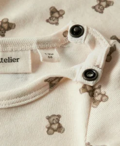 Meisjes babypakje ecru