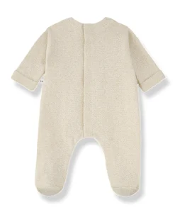 Meisjes babypakje ecru