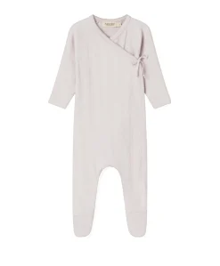 Meisjes babypakje paars