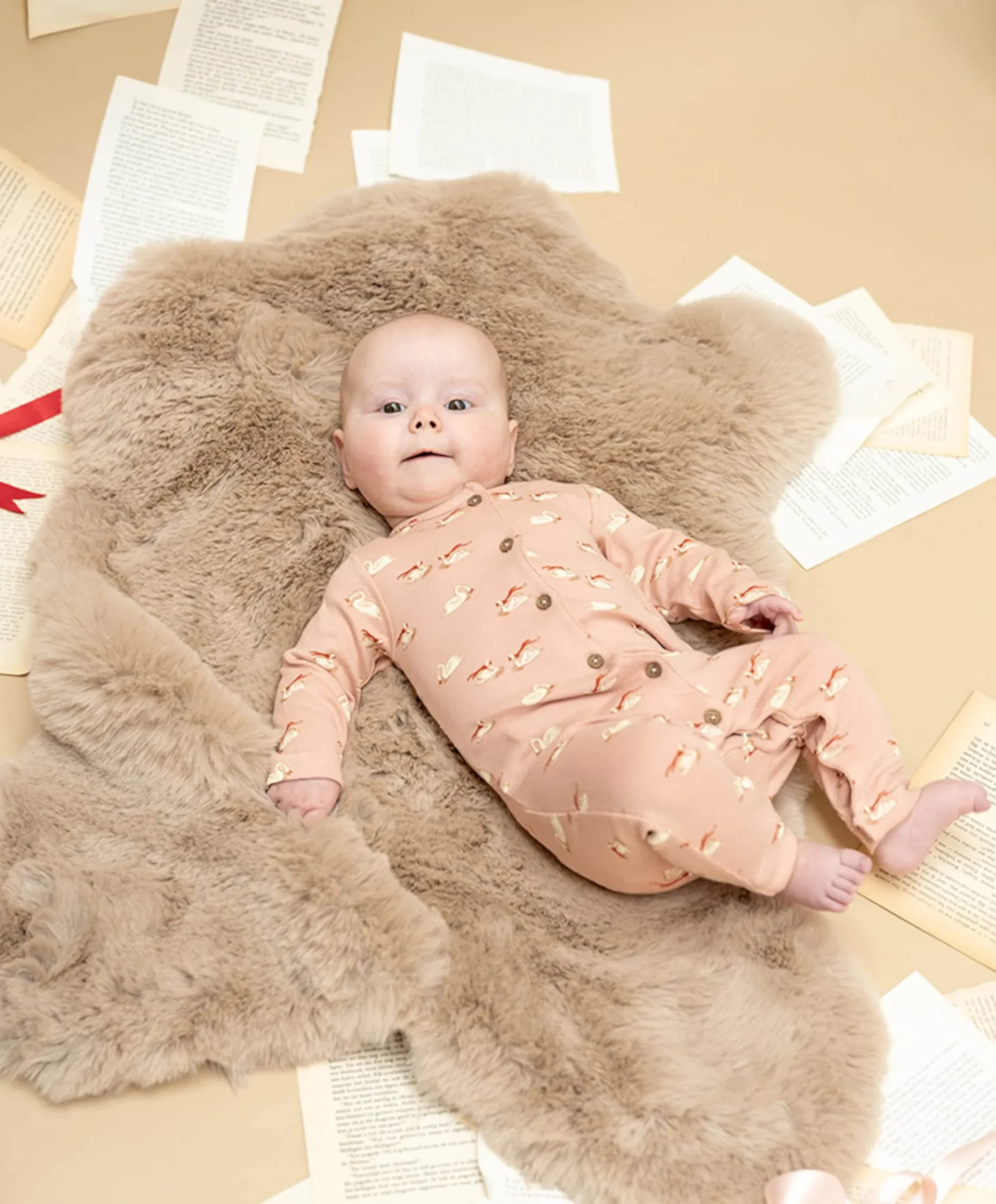 Meisjes babypakje roze