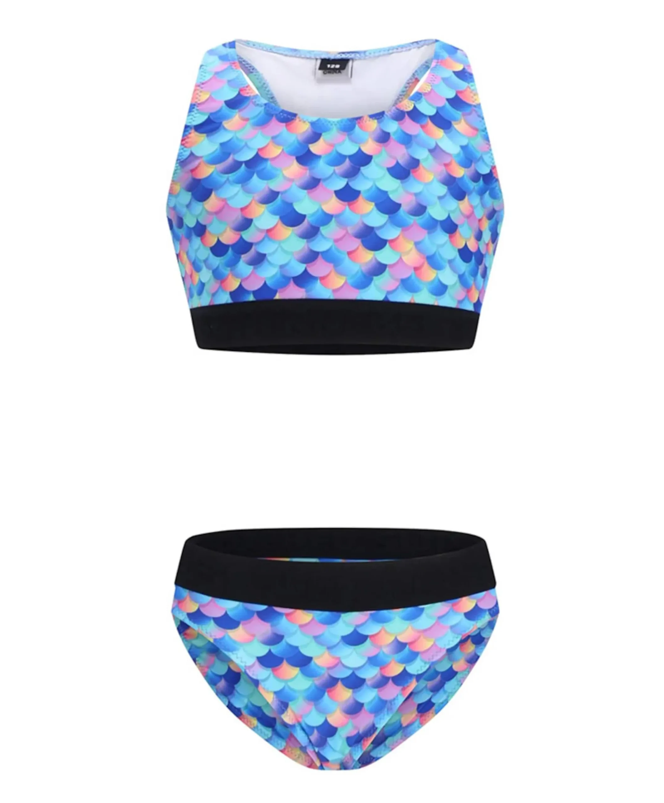 Meisjes bikiniset blauw