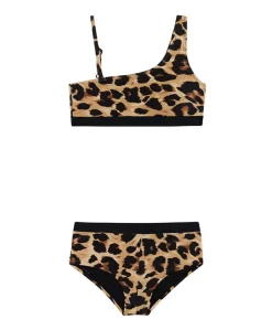 Meisjes bikiniset bruin