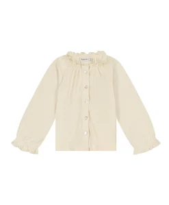 Meisjes blouse ecru