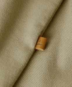 Meisjes blouse lange mouw beige