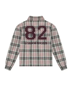 Meisjes blouse lange mouw roze
