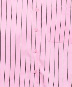 Meisjes blouse lange mouw roze