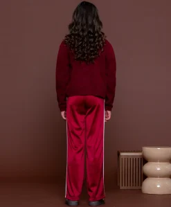 meisjes broek bordeaux