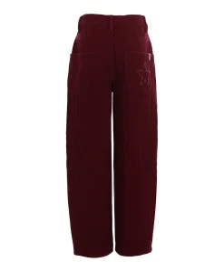 meisjes broek bordeaux