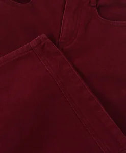 meisjes broek bordeaux