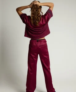 meisjes broek bordeaux