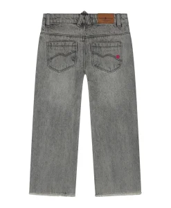 meisjes broek grijs