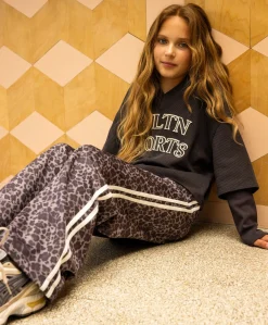 meisjes broek grijs