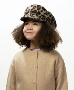Meisjes cap bruin