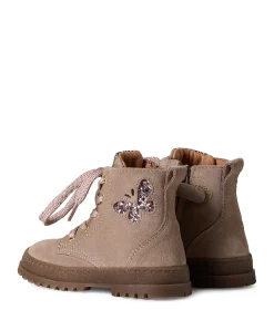meisjes enkellaarzen beige