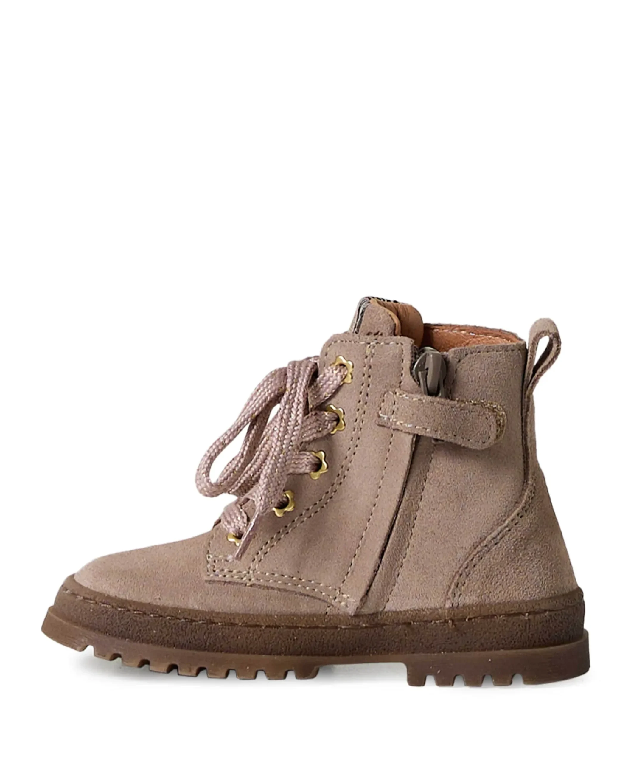 meisjes enkellaarzen beige