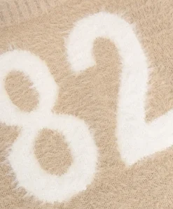 Meisjes gilet beige