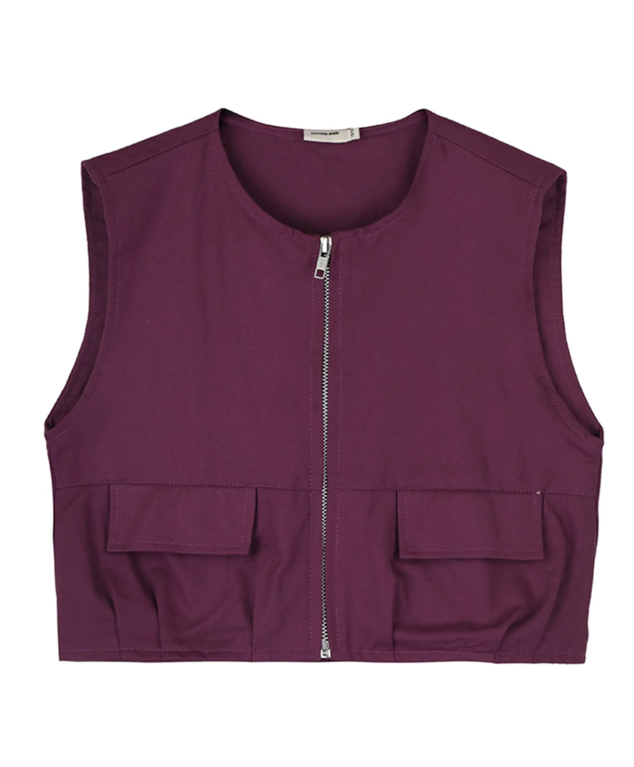 Meisjes gilet bordeaux