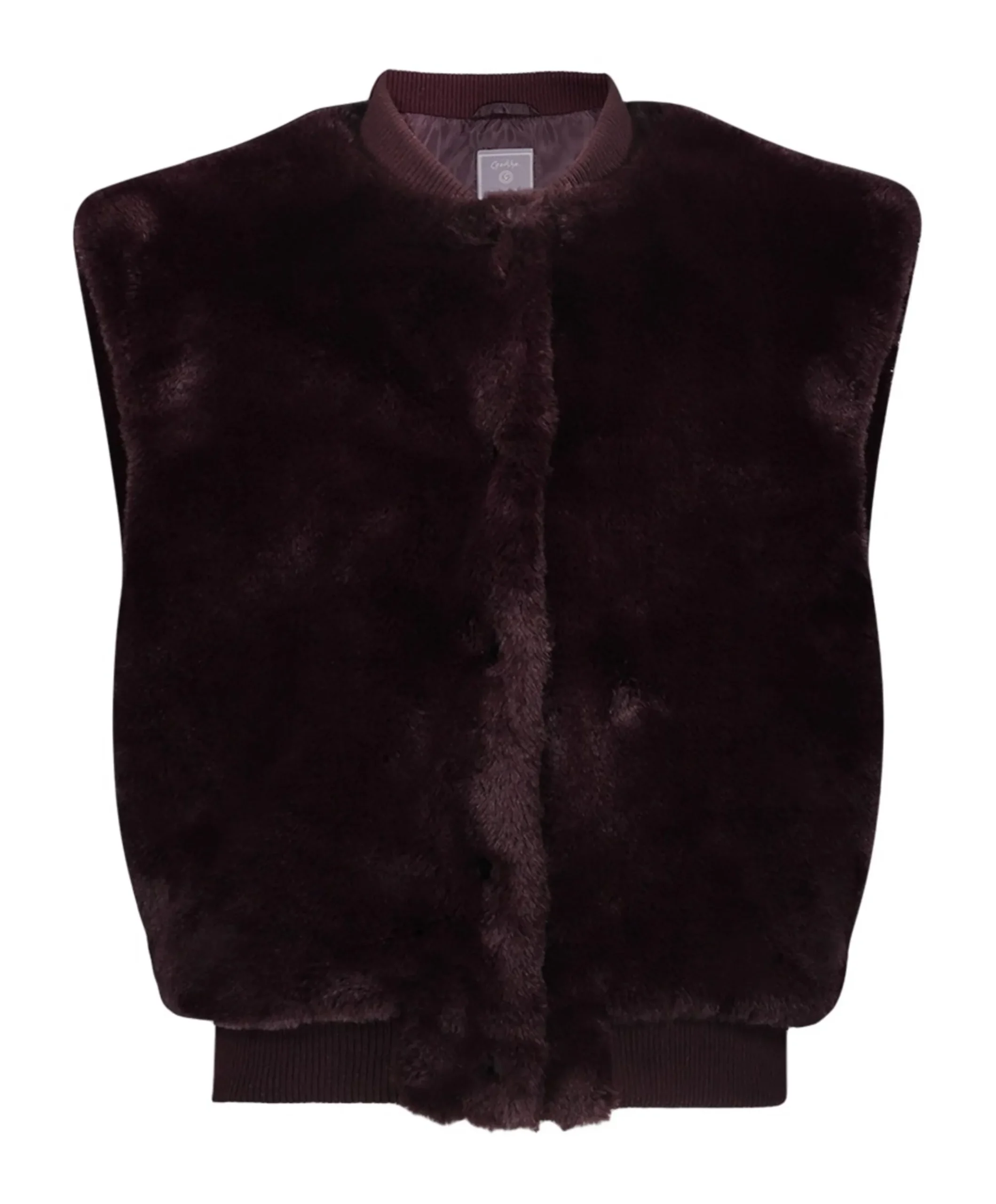 Meisjes gilet bordeaux