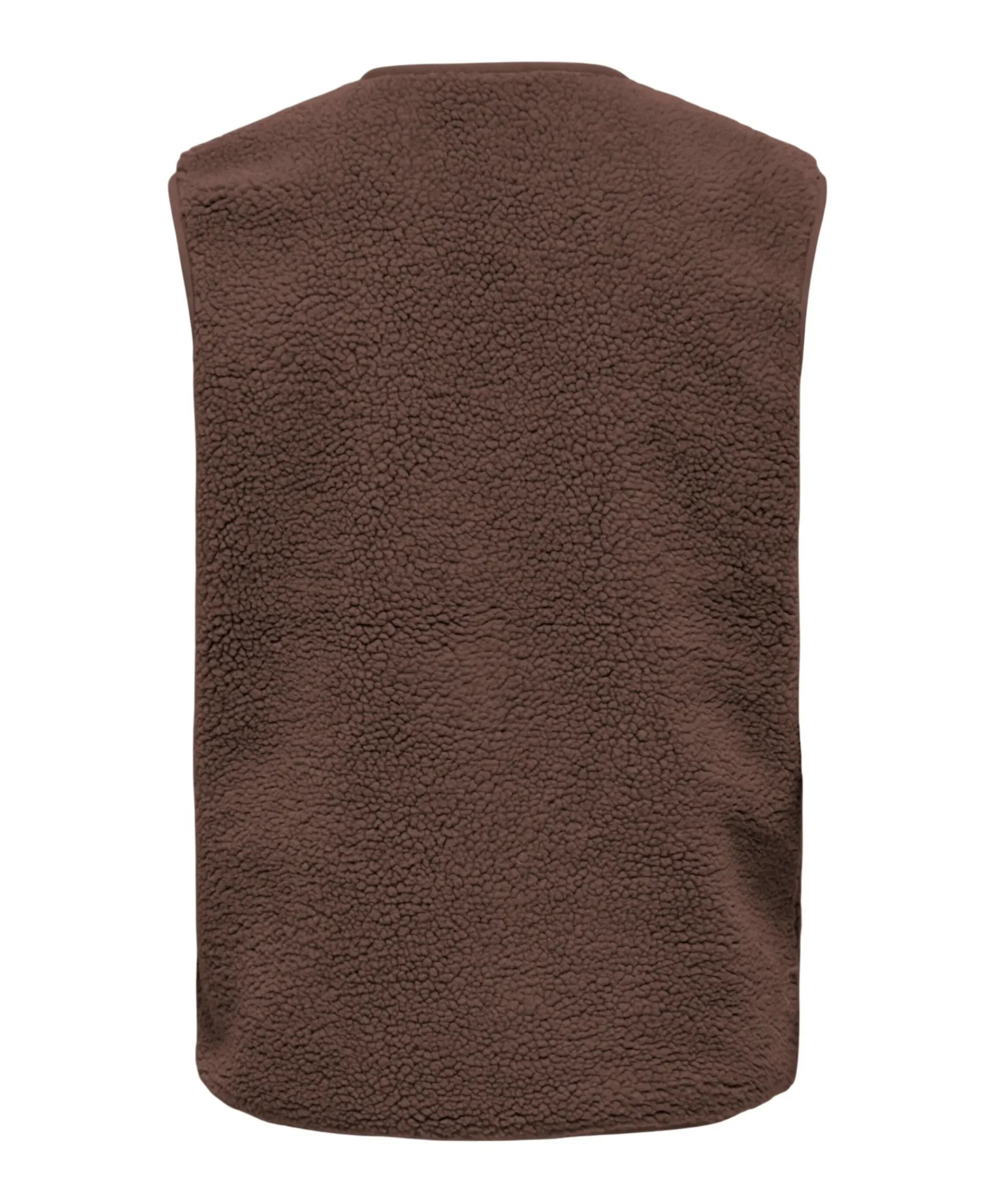Meisjes gilet bruin