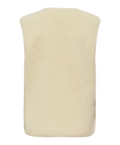 Meisjes gilet ecru