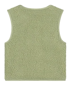 Meisjes gilet groen