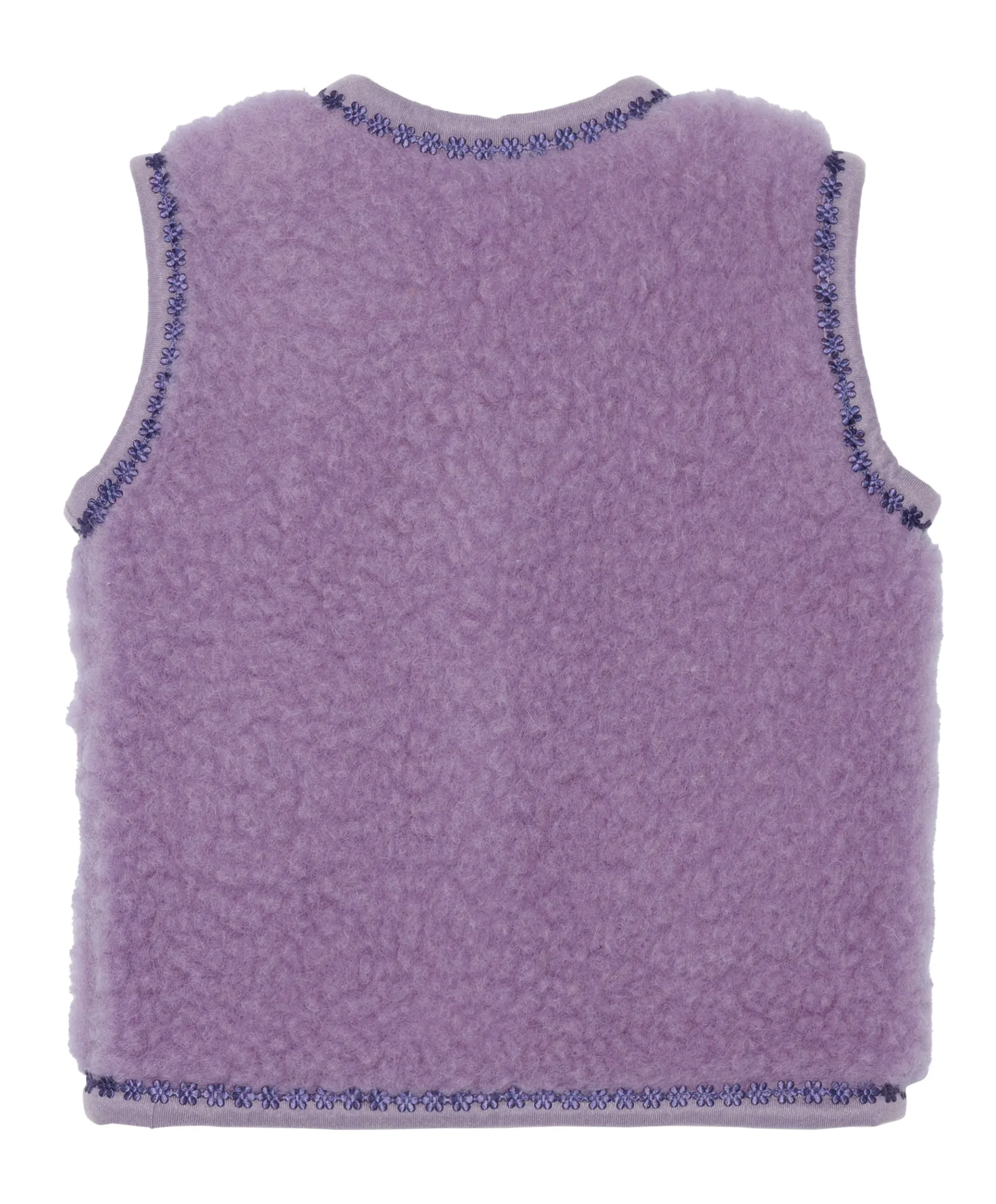 Meisjes gilet paars