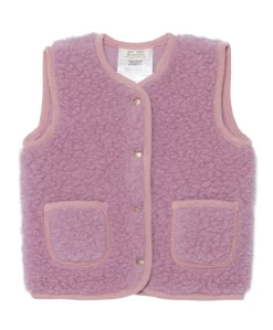 Meisjes gilet roze