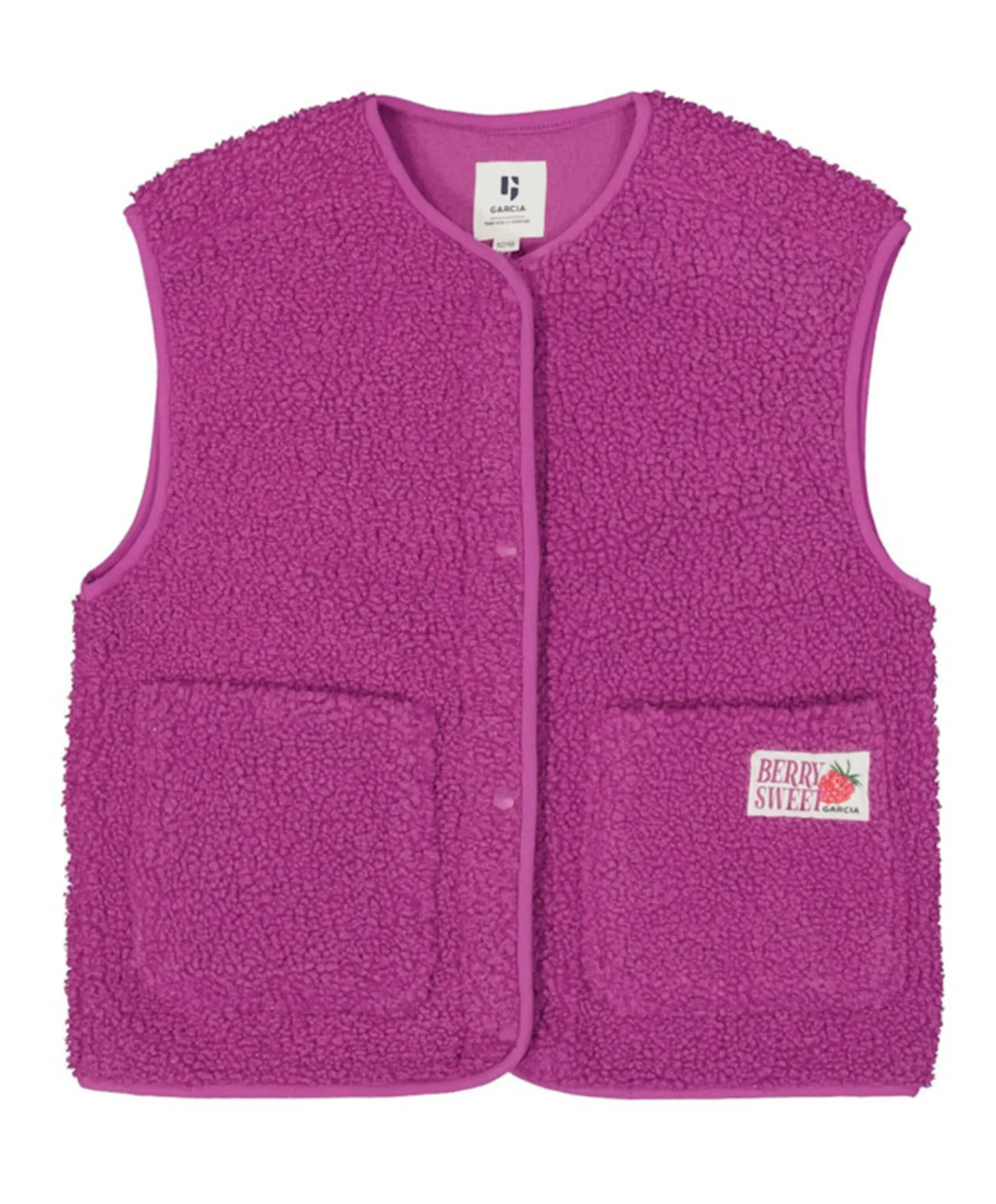 Meisjes gilet roze