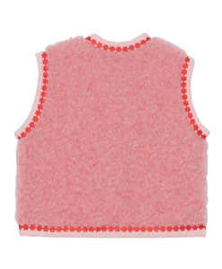 Meisjes gilet roze