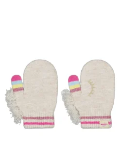 Meisjes handschoenen ecru