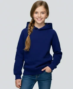 Meisjes hoodie blauw