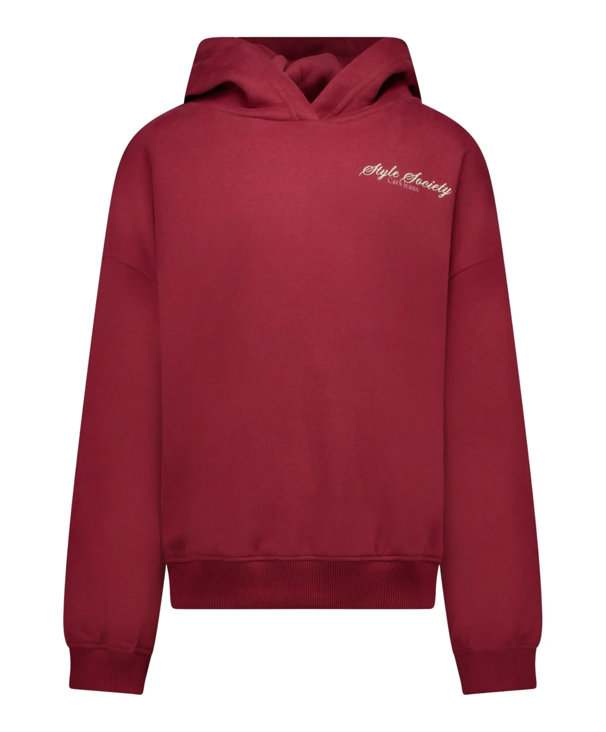 Meisjes hoodie bordeaux