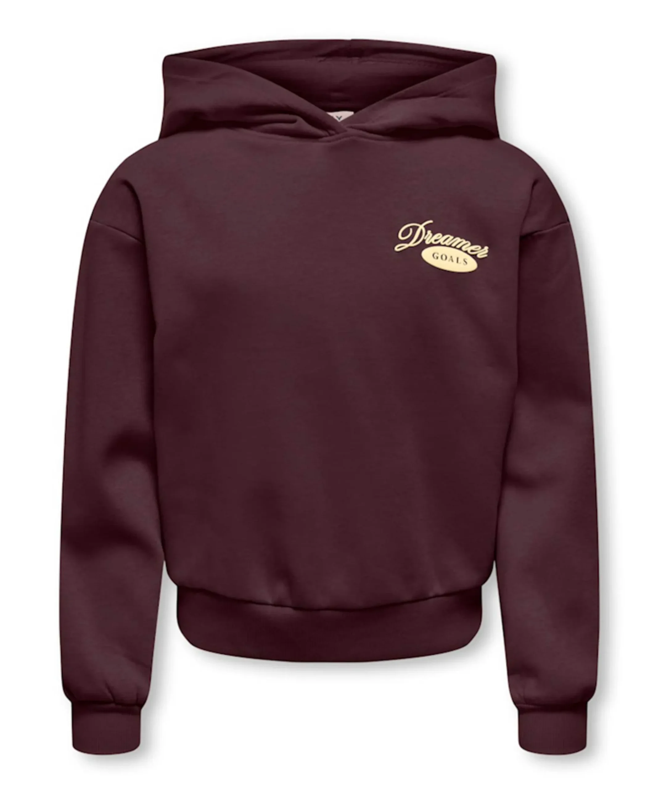 Meisjes hoodie bruin