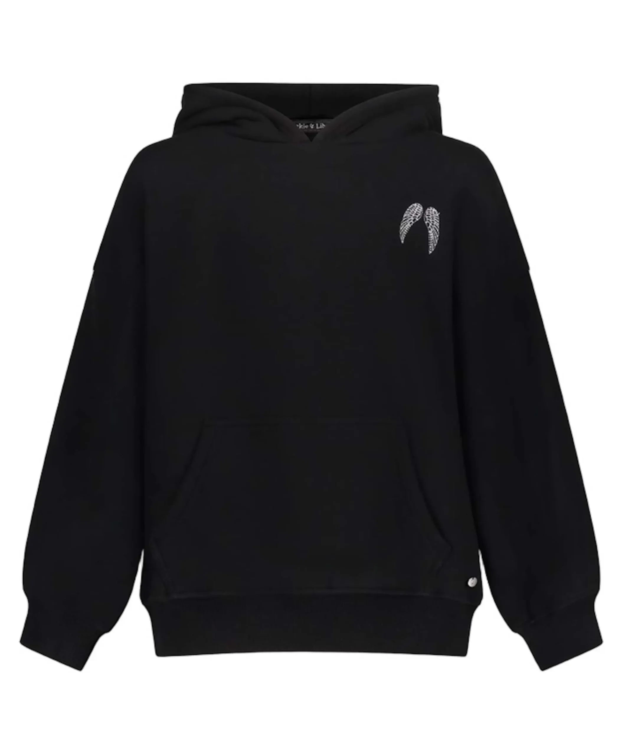 Meisjes hoodie zwart