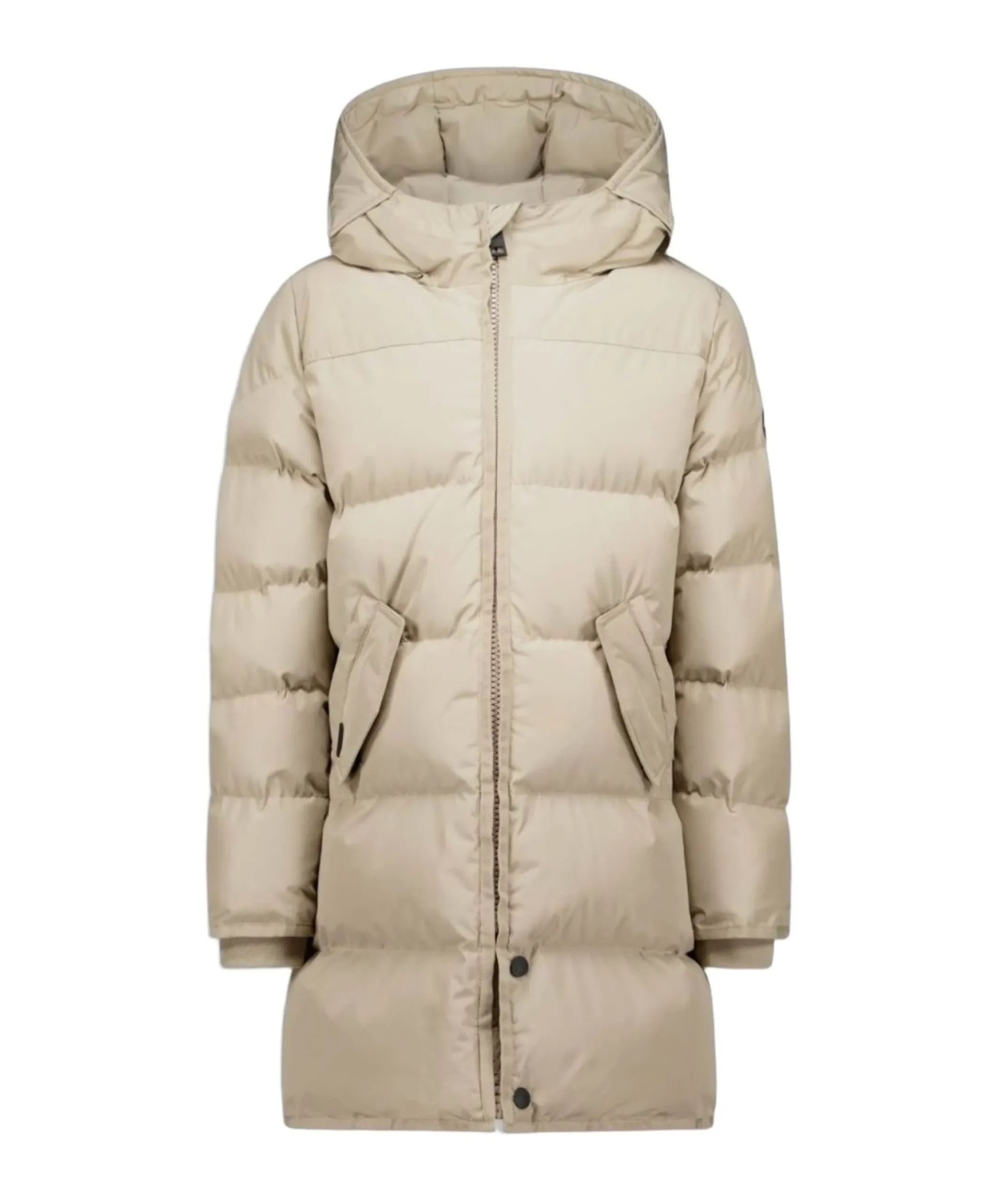 Meisjes jas beige