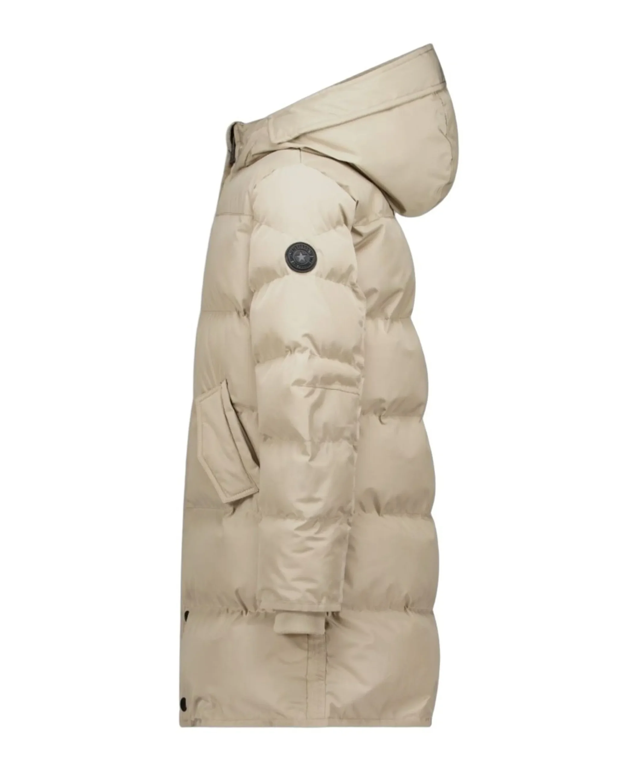 Meisjes jas beige