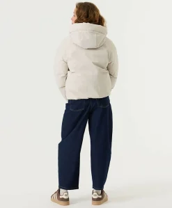 Meisjes jas beige