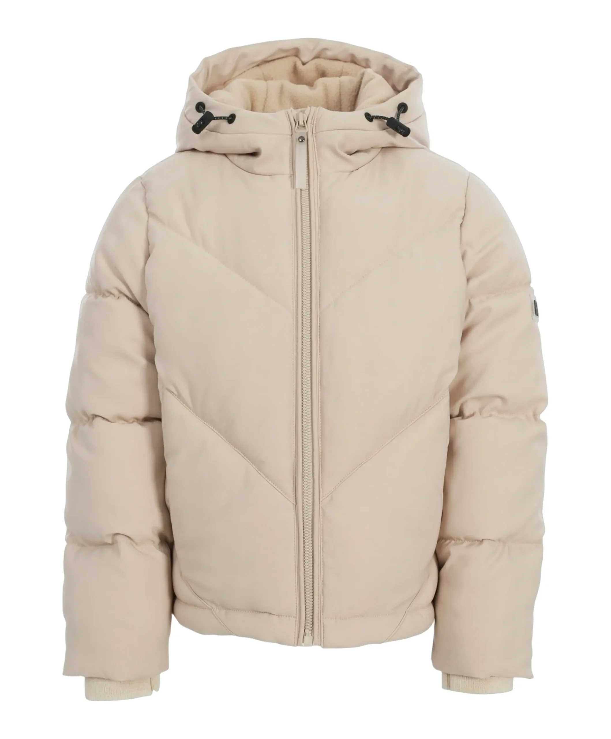 Meisjes jas beige