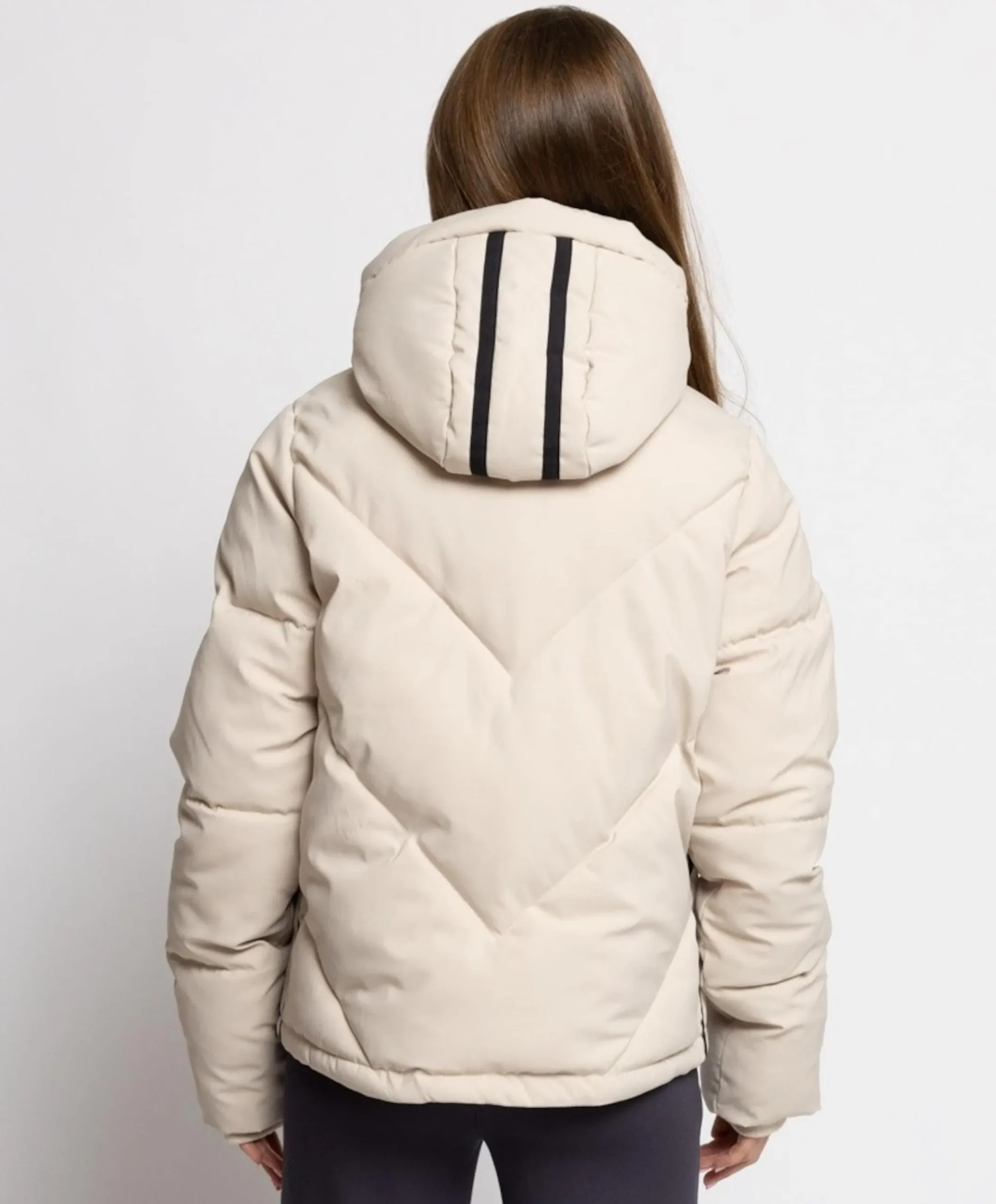 Meisjes jas beige