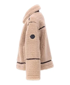 Meisjes jas beige