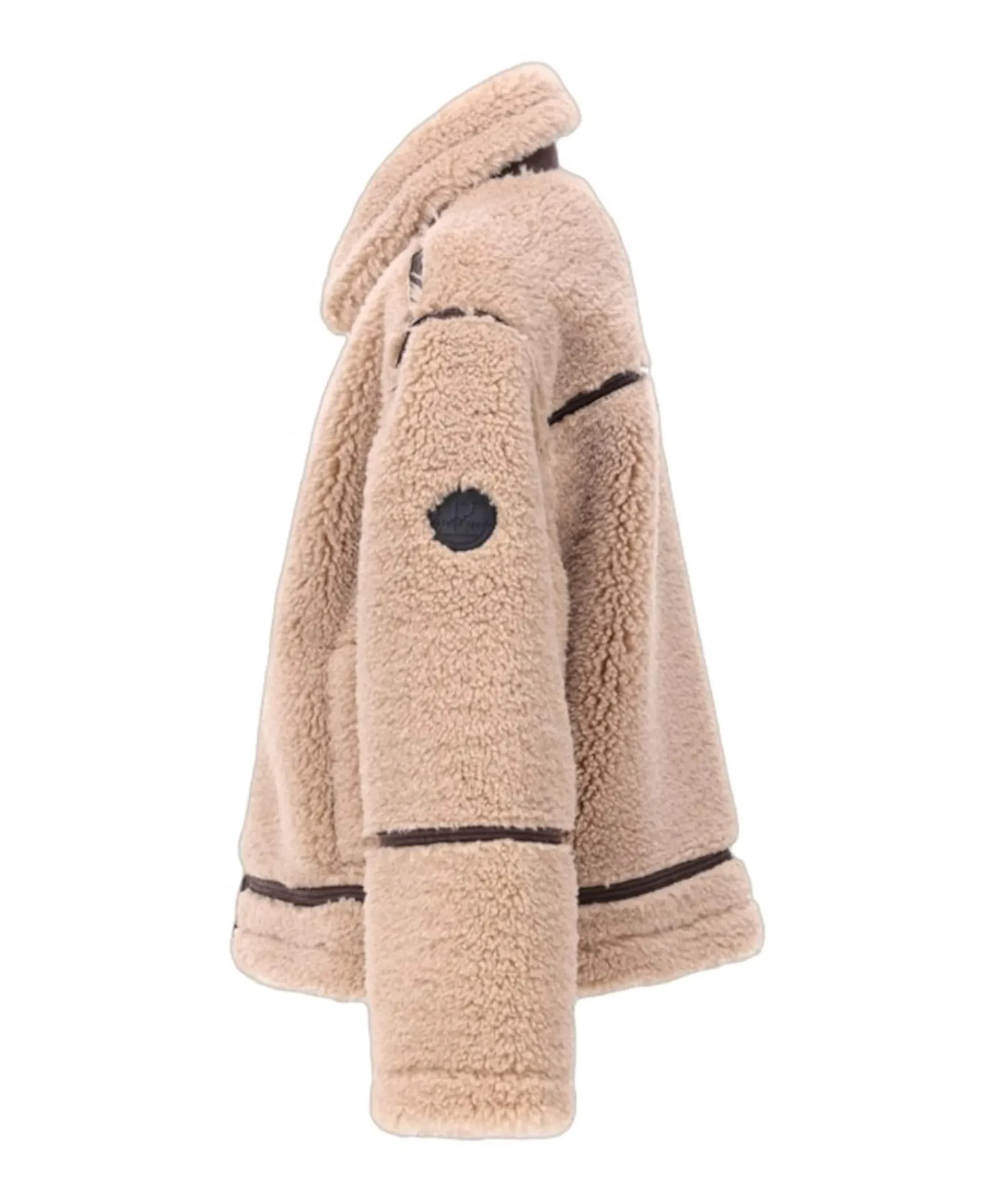 Meisjes jas beige