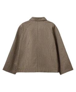 Meisjes jas beige