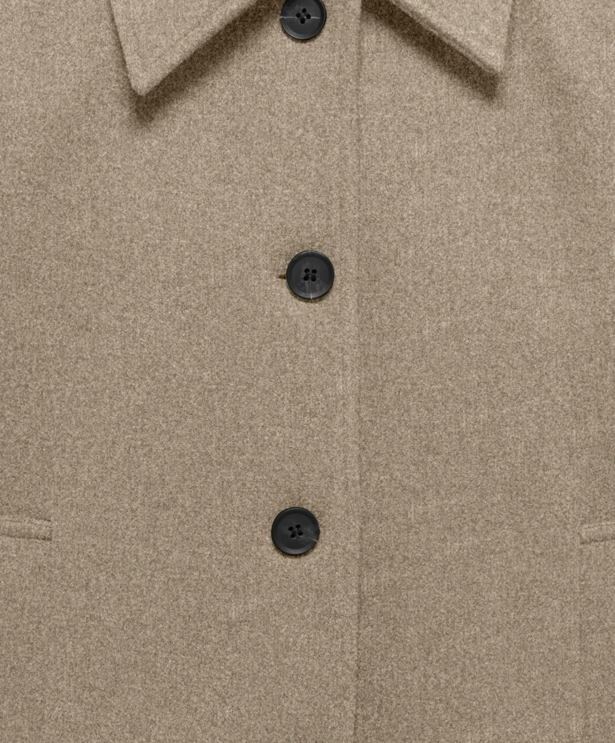 Meisjes jas beige