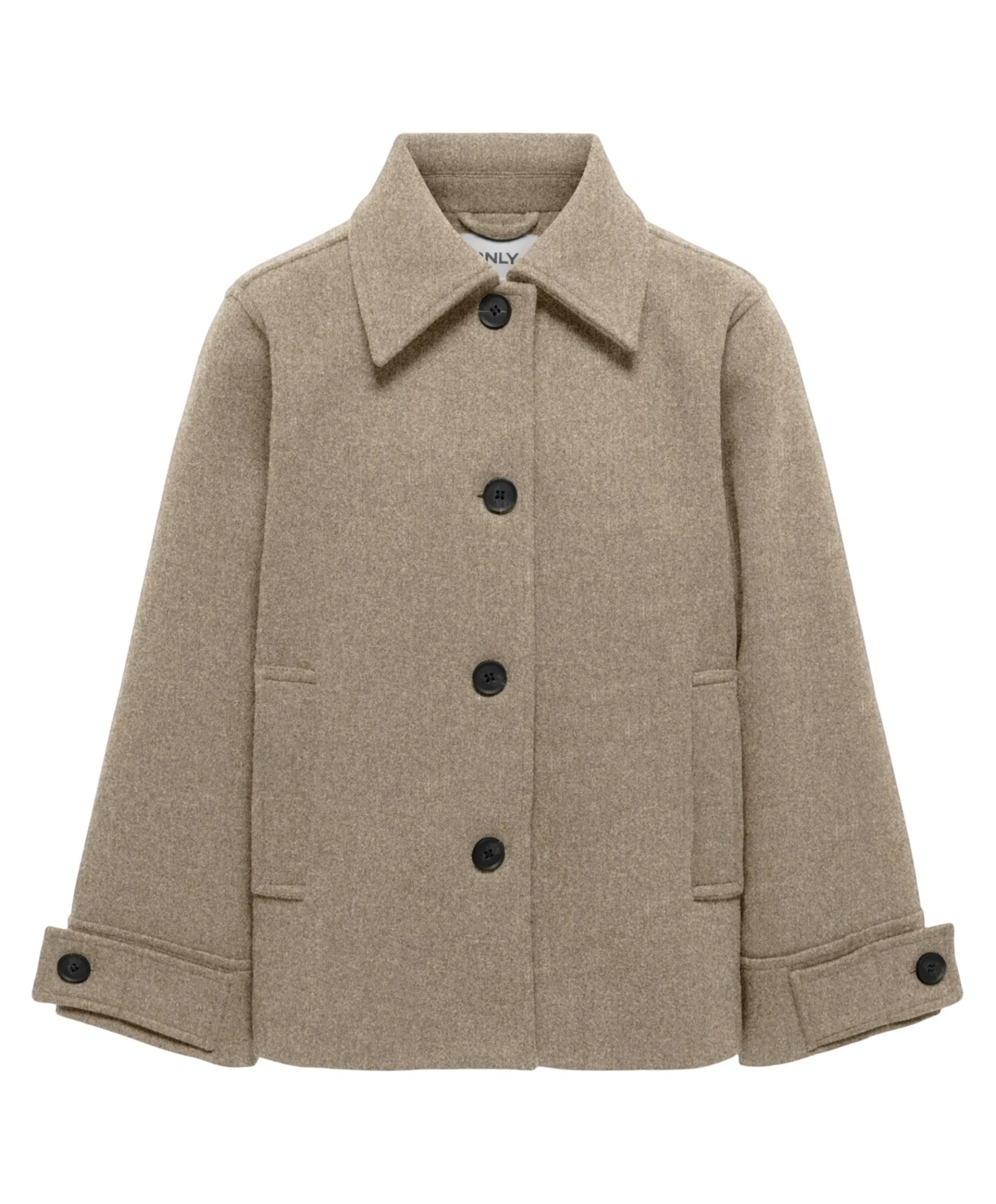 Meisjes jas beige