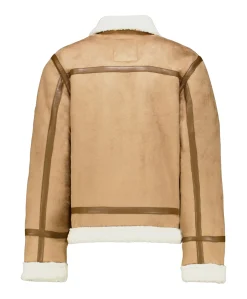 Meisjes jas beige
