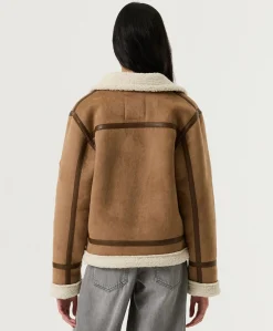 Meisjes jas beige