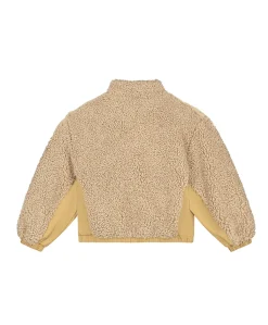Meisjes jas beige