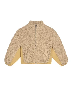 Meisjes jas beige